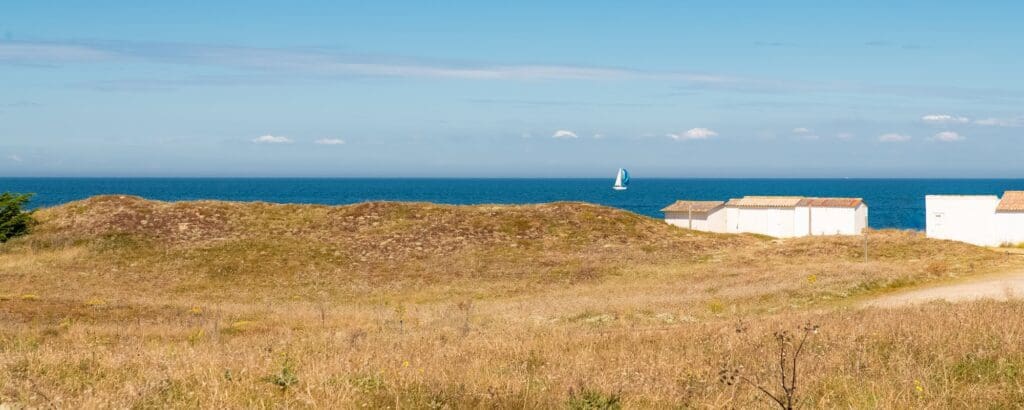Yeu island in France, beautiful landscape